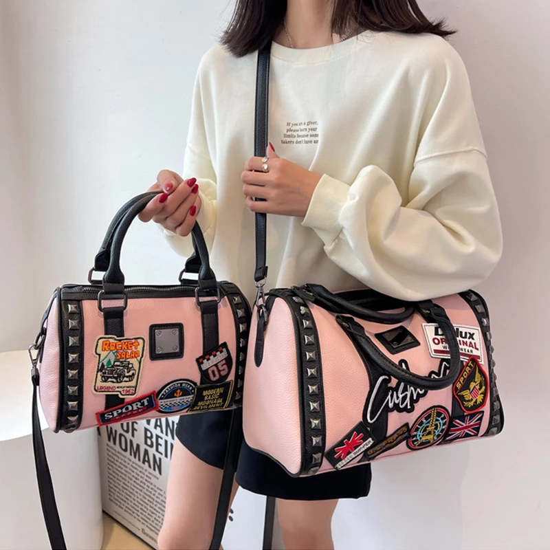 여성들의 패션 Y2K 인쇄 자수 중 하나 어깨 가방에 빈티지 다양한 큰 수용량 명품 핸드백 디자이너 2023